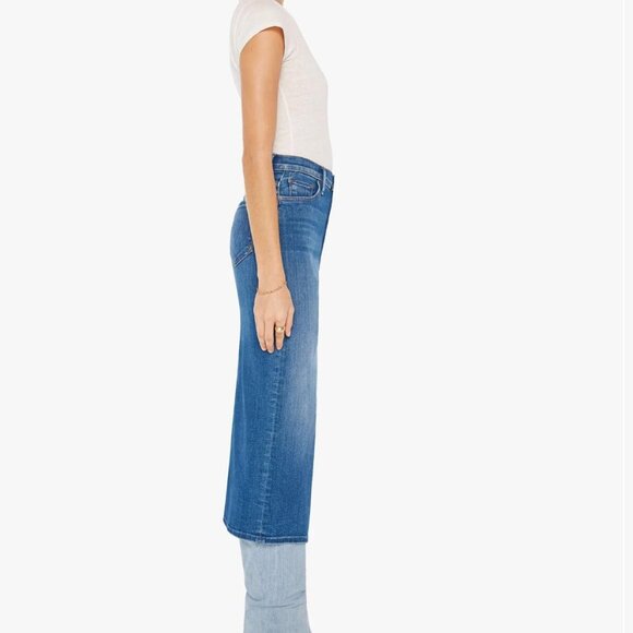 MOTHER The Reverse Pencil Pusher Denim Skirt in Hue are you Brand New with Tag - Picture 3 of 4